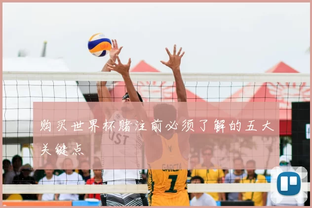购买世界杯赌注前必须了解的五大关键点